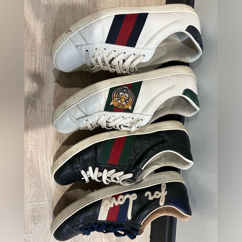 Gucci sneakers 4 pairs